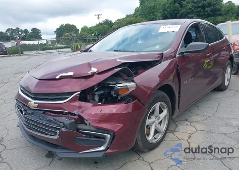 2016 Chevrolet Malibu Ls z USA, uszkodzony, nr VIN 1G1ZB5ST8GF182309